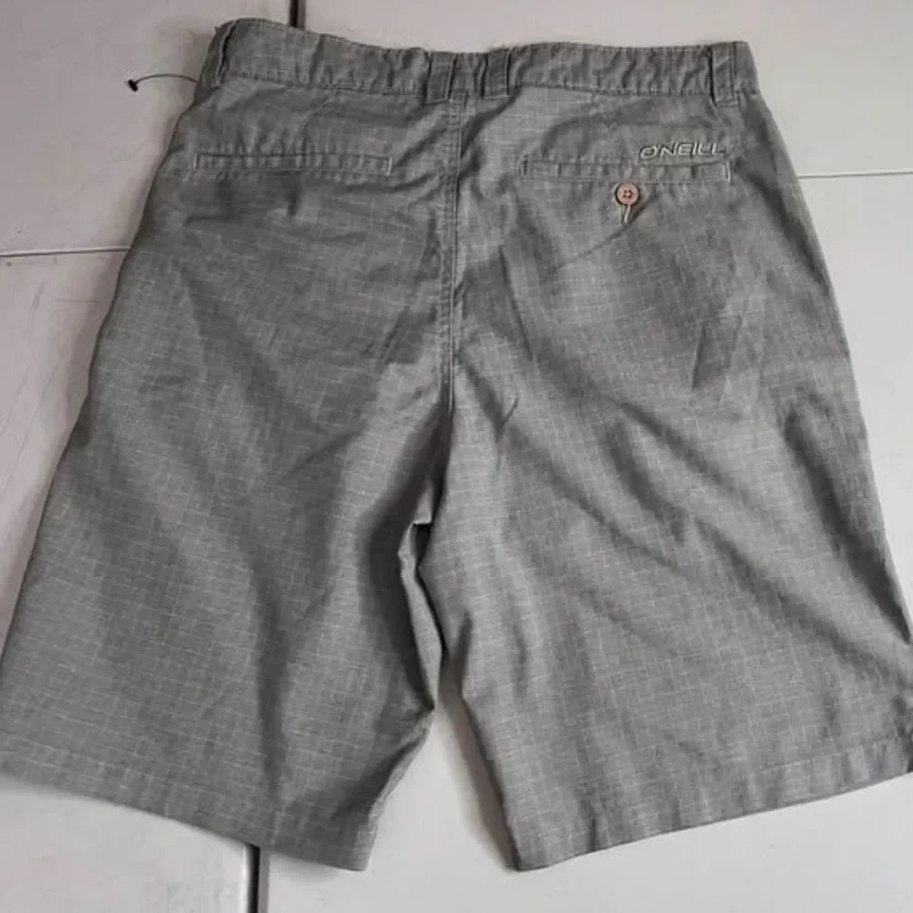 O'Neill Men's Size 31 Grey Plaid Shorts